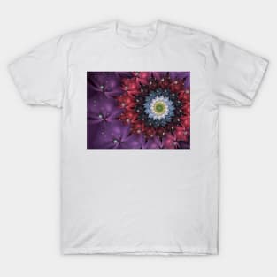 Floral Fractal Firework T-Shirt